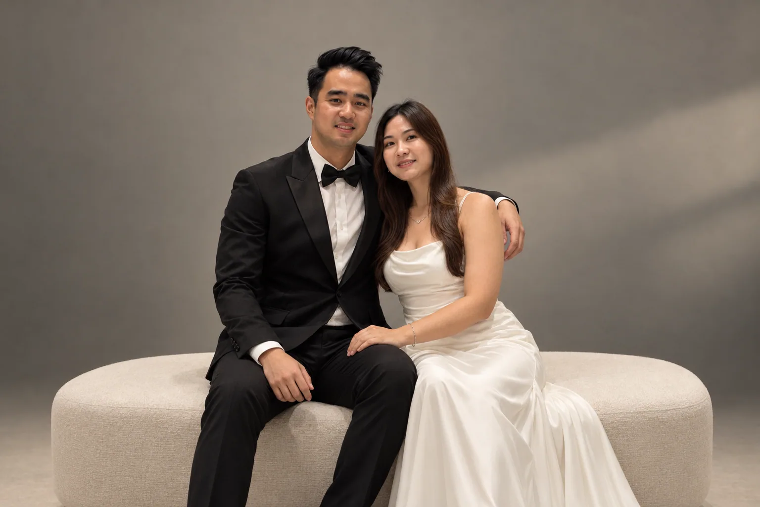 Fery and Widia seated together